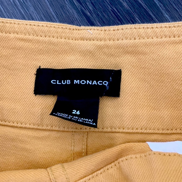 Club Monaco Skirt Yellow - Picture 5 of 6